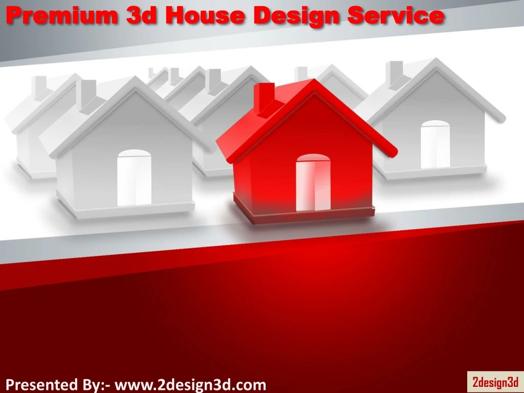 premium 3d house design service