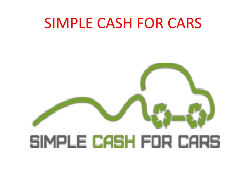 simple cash for cars