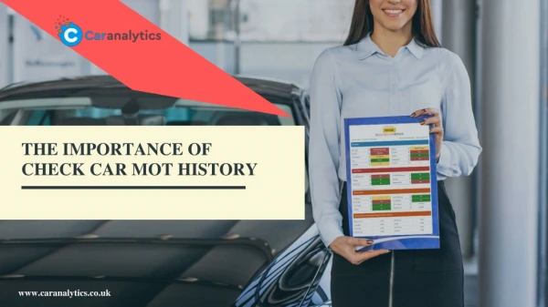 The Importance of Check Car MOT History