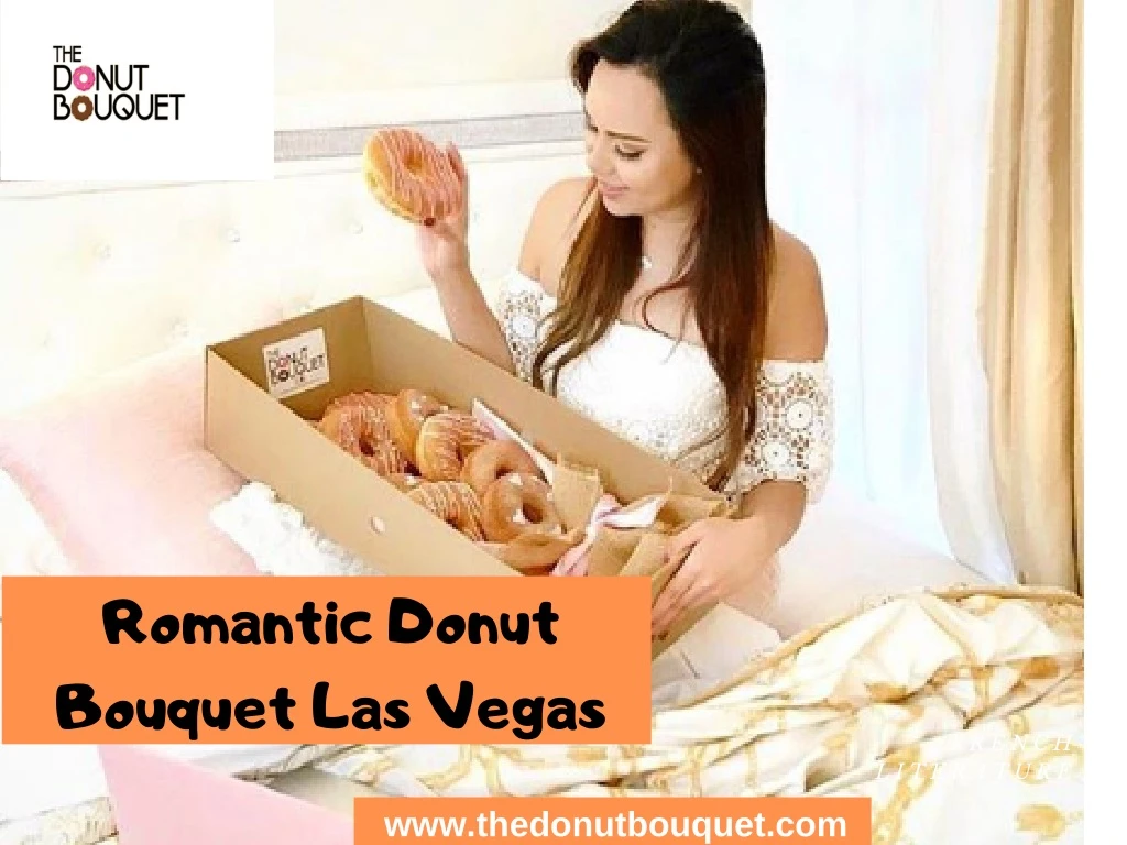 romantic donut bouquet las vegas