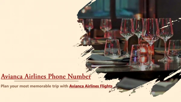 Plan your most memorable trip with Avianca Airlines Flights