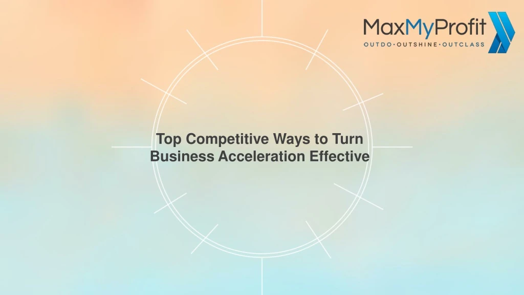 top competitive ways to turn business