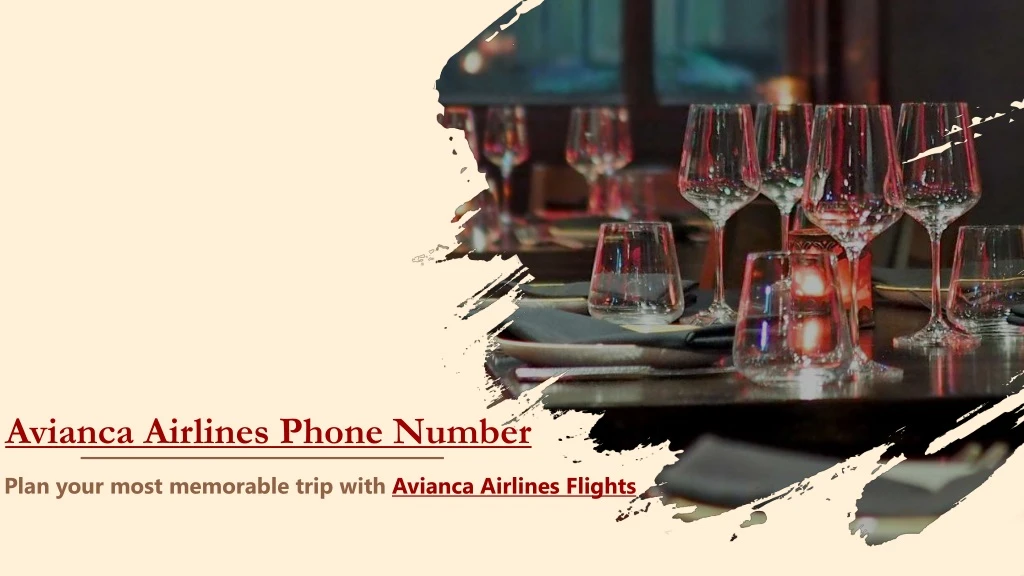 avianca airlines phone number