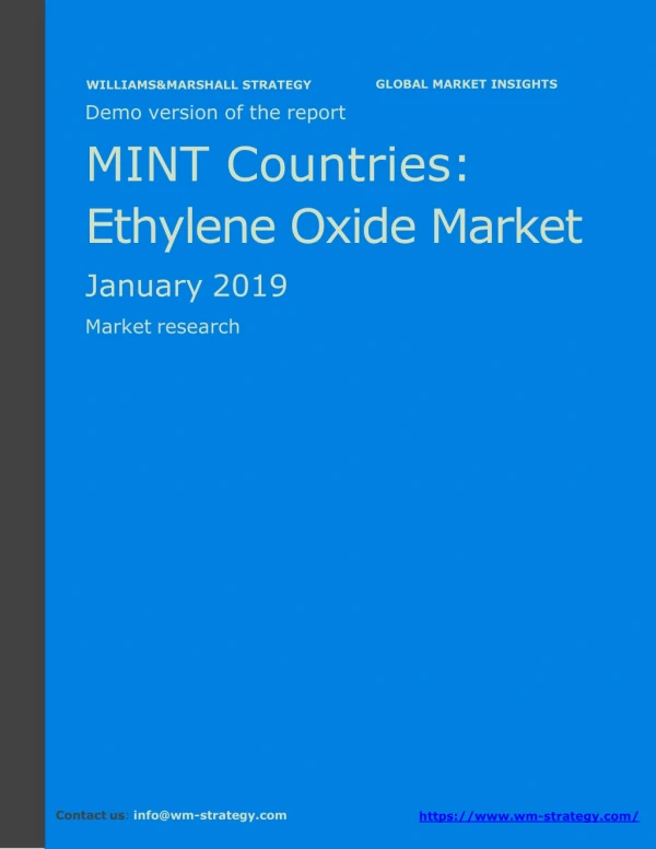WMStrategy Demo MINT Countries Ethylene Oxide Market January 2019