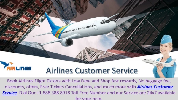 Book Flight Ticket with Low Fare @ Dial 1 888 388 8918 Airlines Customer Service