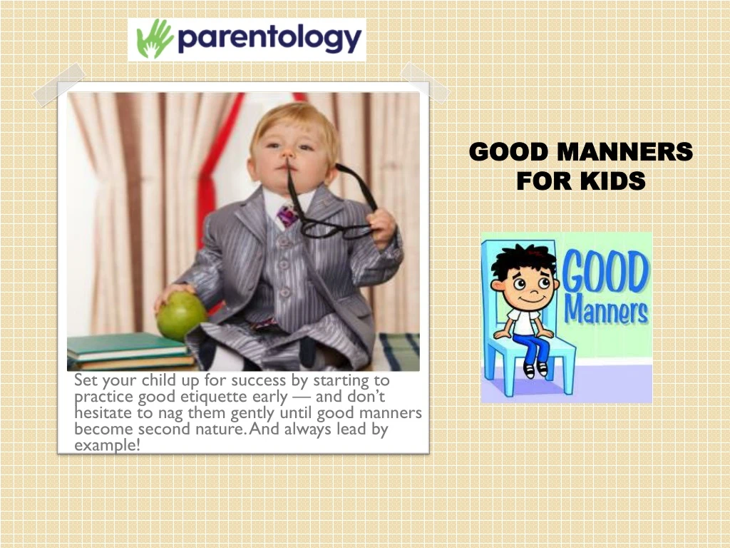 good manners for kids