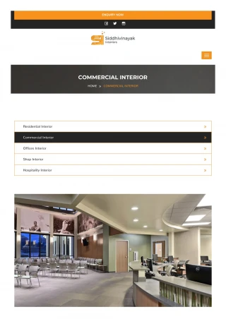 commercial office interior design - slide 1