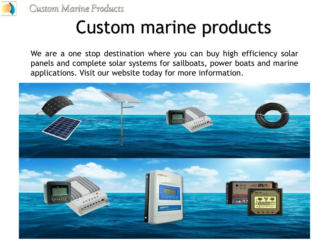 custom marine products
