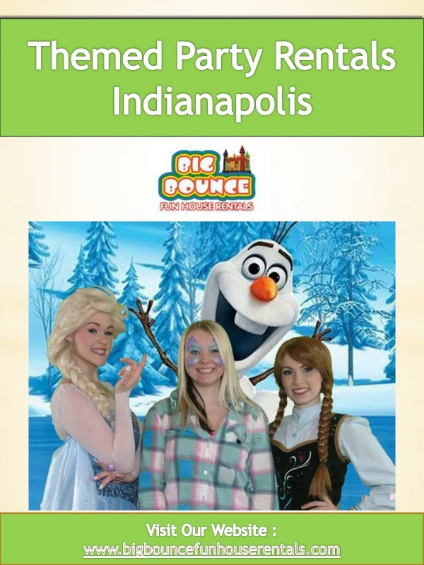 Themed Party Rentals Indianapolis