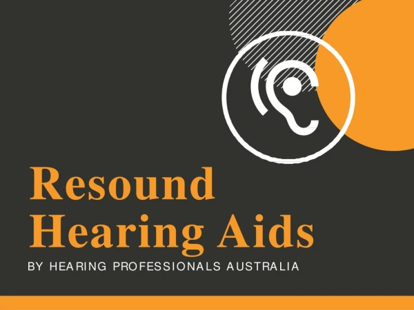 Resound hearing aids