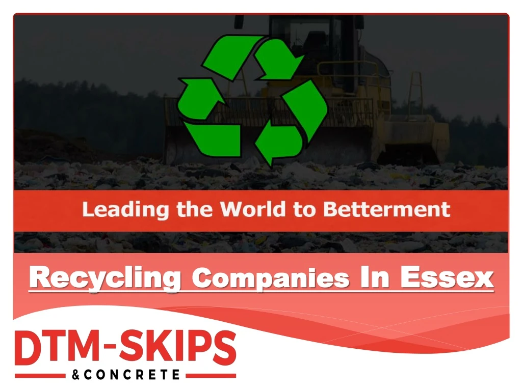 recycling companies in essex
