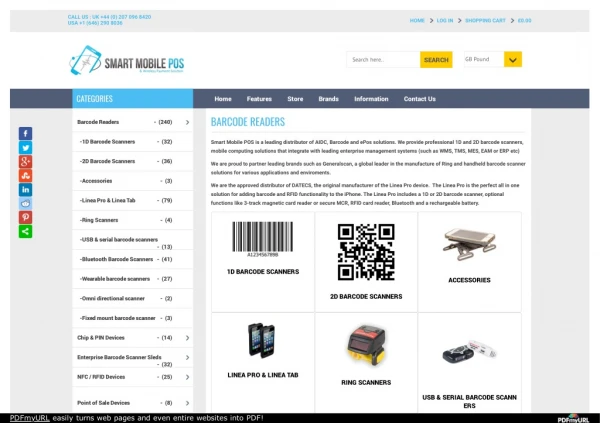 Buy Bluetooth Ring Scanner | Smart Mobile POS