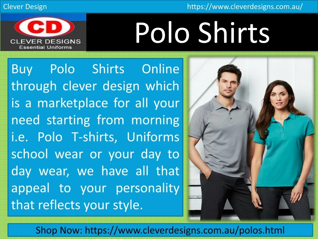 polo shirts
