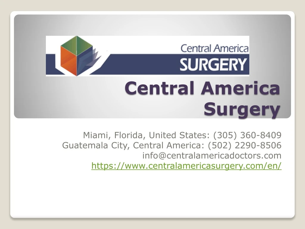 central america surgery