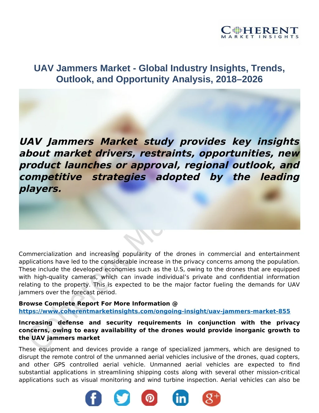 uav jammers market global industry insights