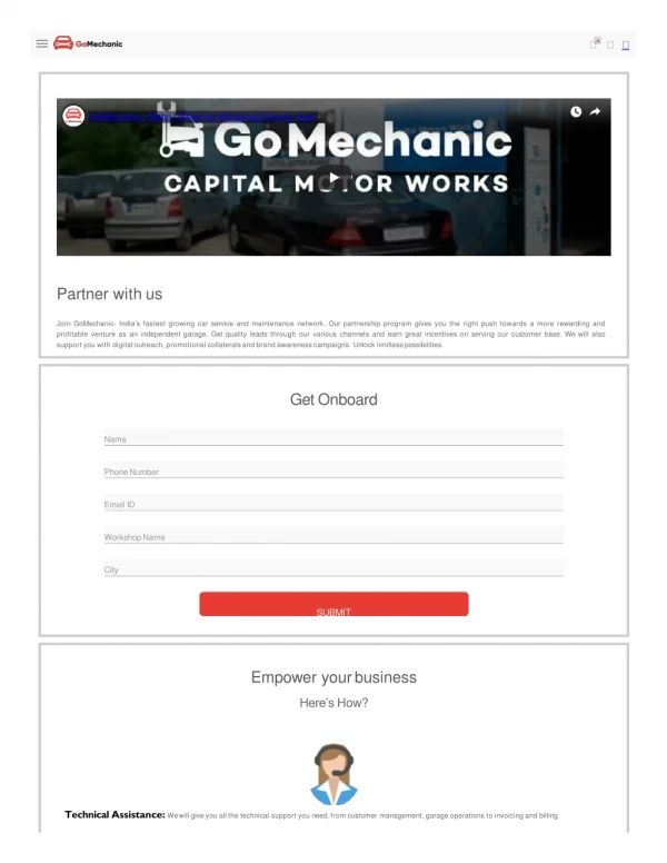 GoMechanic | partners