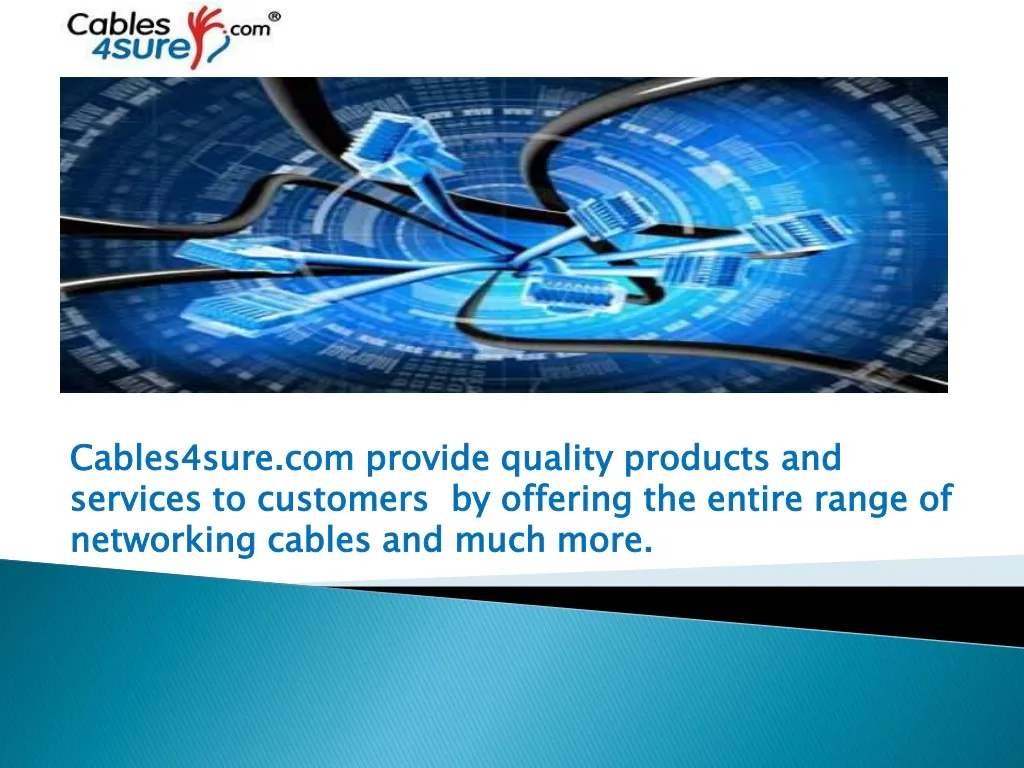 cables4sure com provide quality products