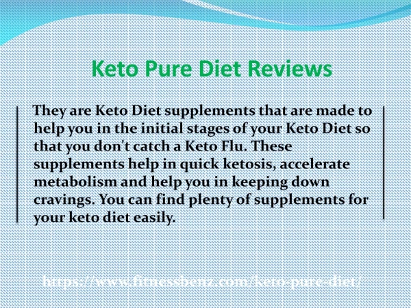 Keto Pure Diet Review Does It Really Work?