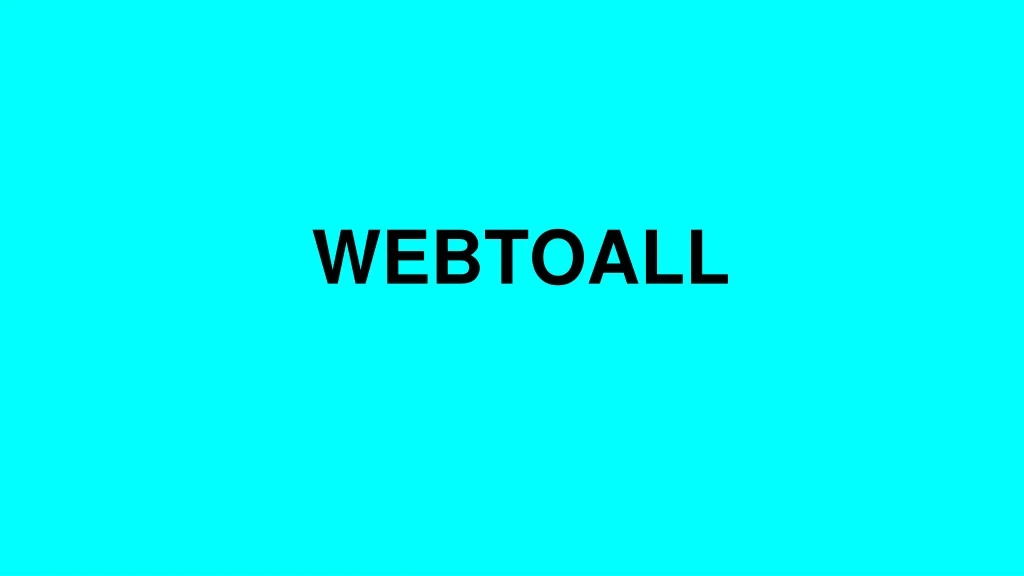 webtoall