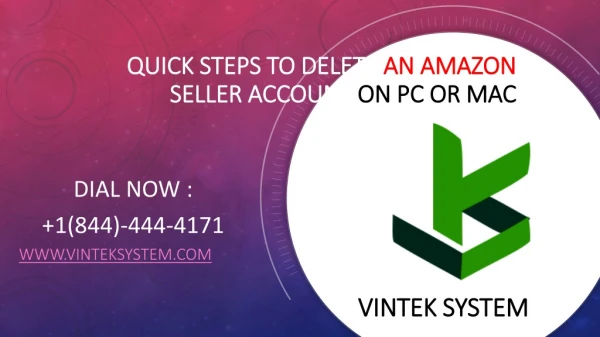Quick Steps to Delete an Amazon Seller Account on PC or Mac