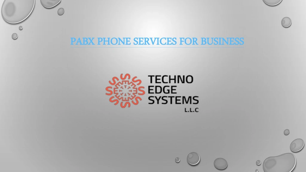 pabx phone services for business