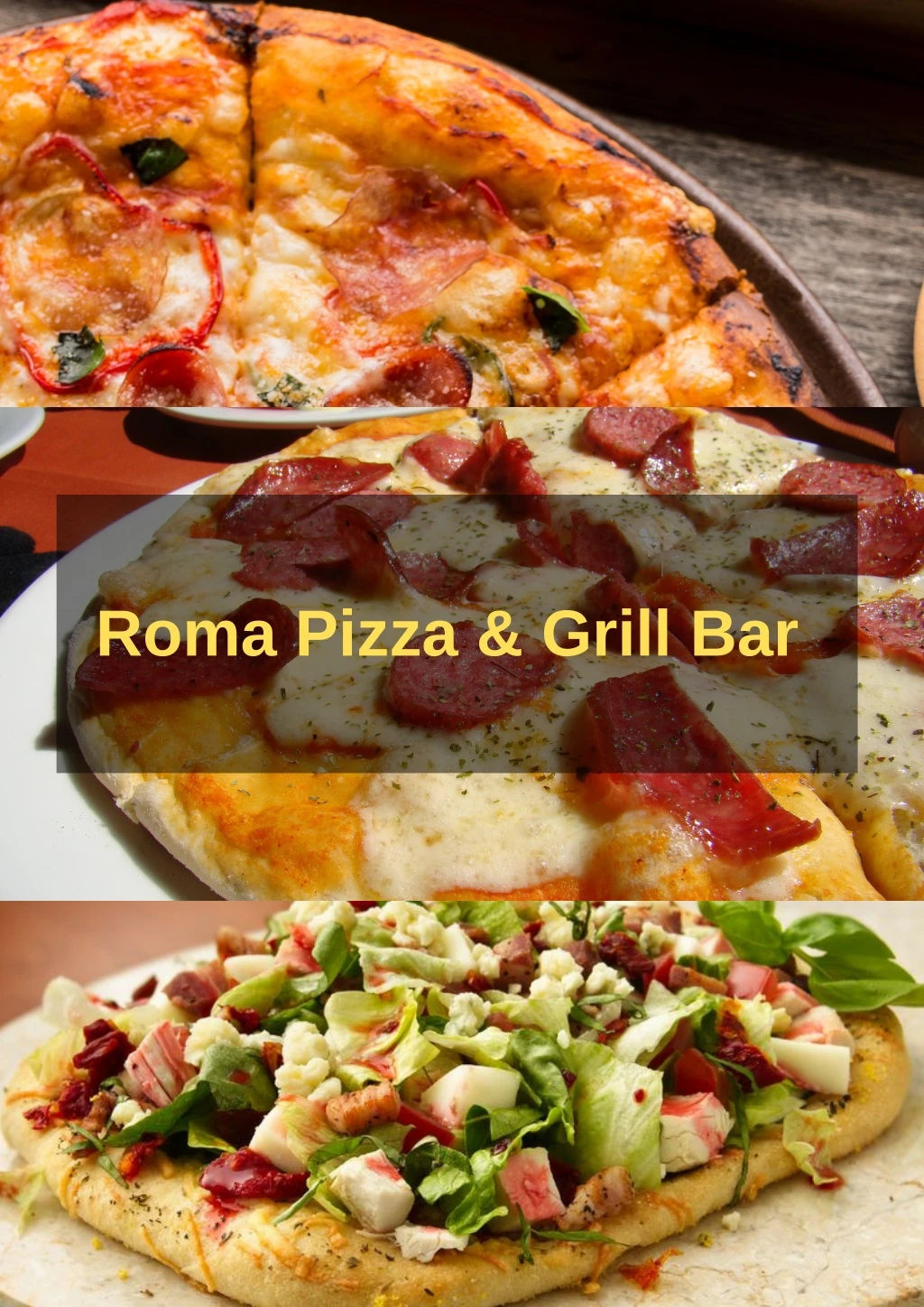 roma pizza grill bar
