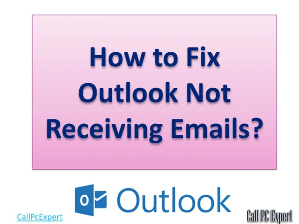 How to Fix Outlook Not Receiving Emails?