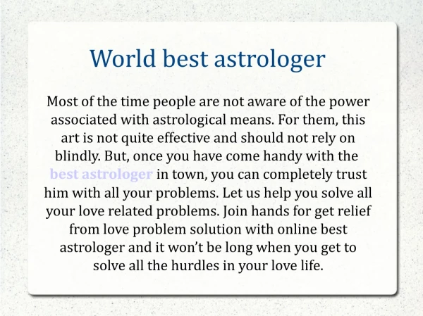 Best Famous astrologer 91-7600000069