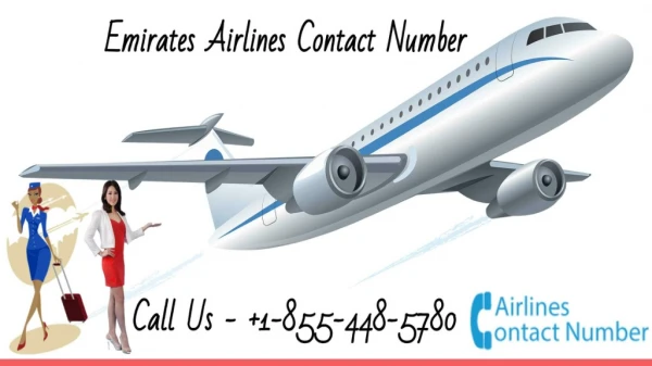 Emirates Airlines Contact Number 1-855-448-5780