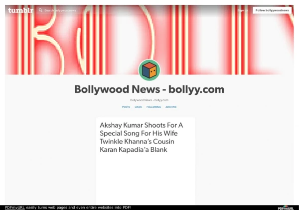 Akshay Kumar Shoots For A Special Song For His Wife Twinkle Khanna’s Cousin Karan Kapadia’a Blank