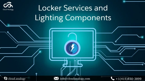 locking services with lightning components