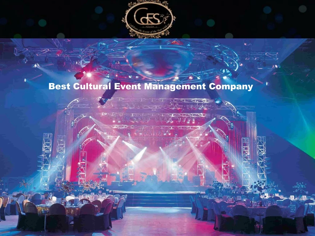 best cultural event management company