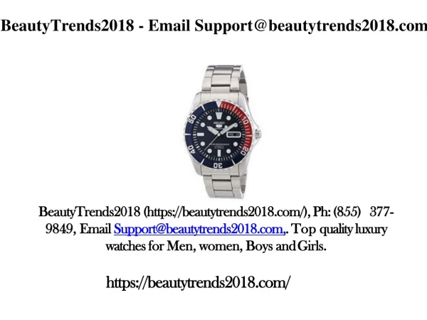 BeautyTrends2018 - Email Support@beautytrends2018.com