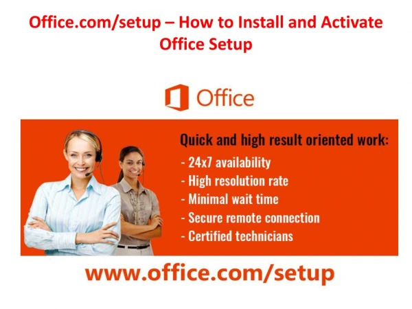 office.com/setup - How to Install and Activate Office setup