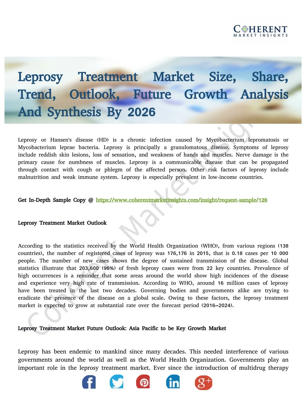 leprosy treatment leprosy treatment market size