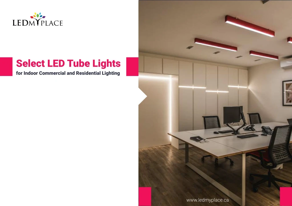 select led tube lights for indoor commercial