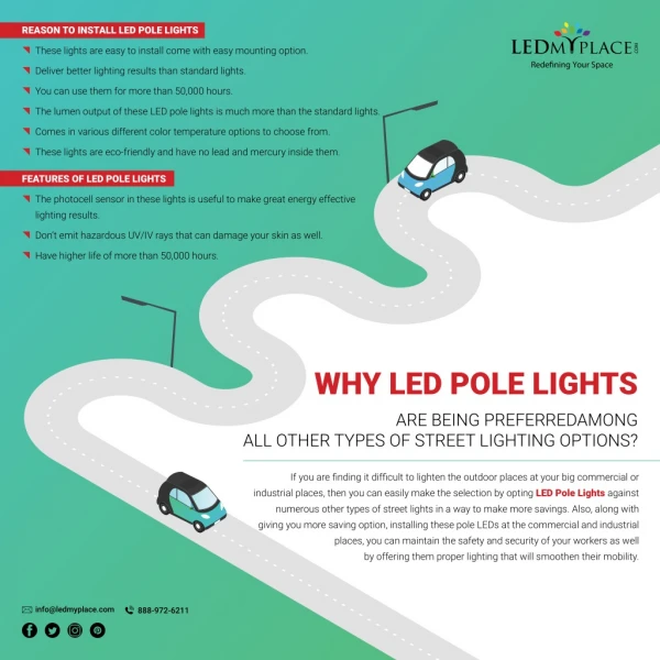 Why LED Pole Lights?