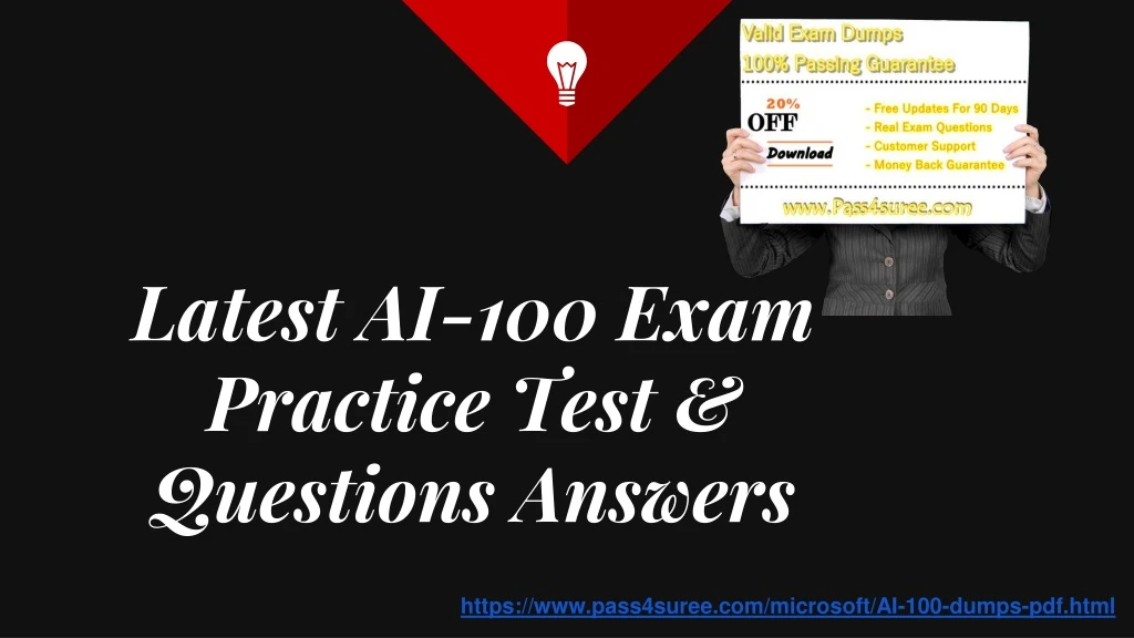latest ai 100 exam practice test questions answers