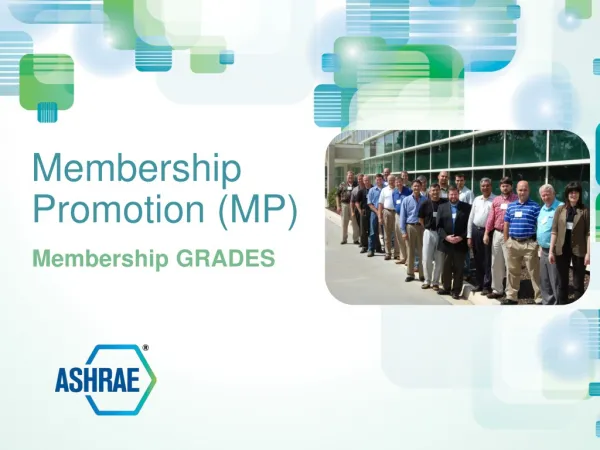 Membership Promotion (MP)