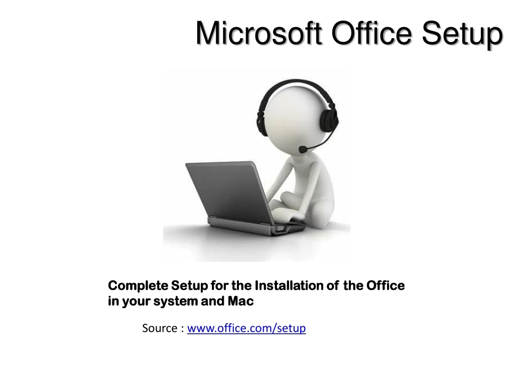 microsoft office setup