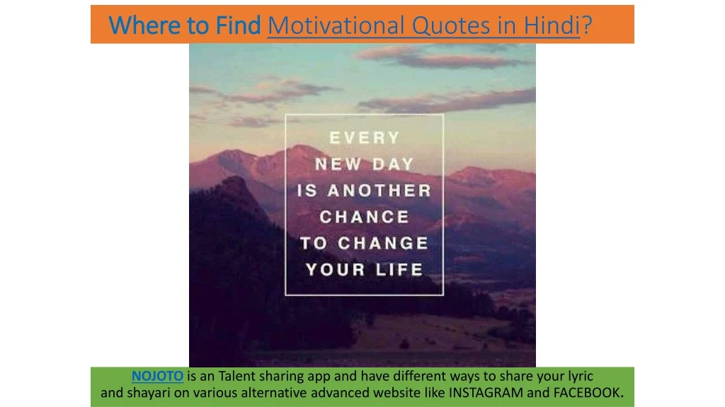 where to find motivational quotes in h indi