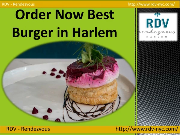 Order Now Best Burger in Harlem