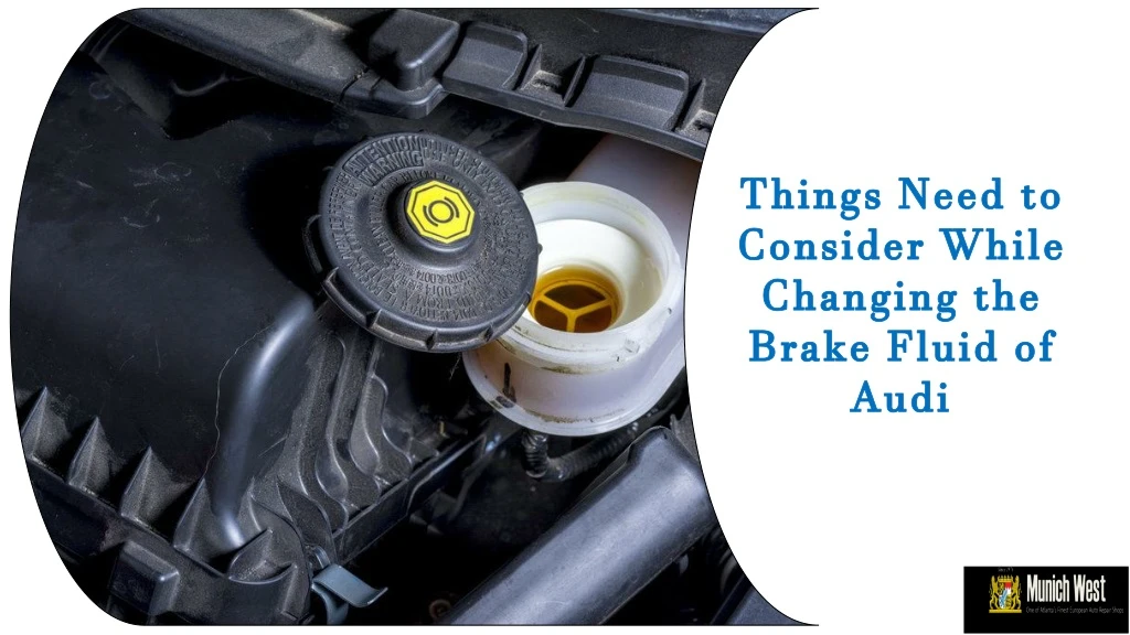 things need to consider while changing the brake