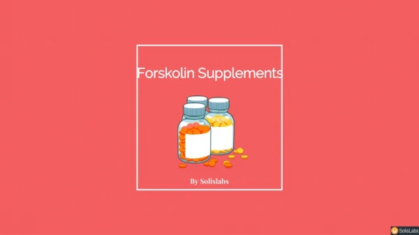 Pure Forskolin Supplement - SolisLabs