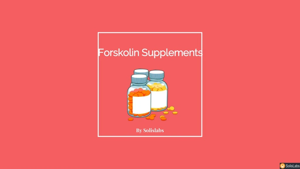 forskolin supplements