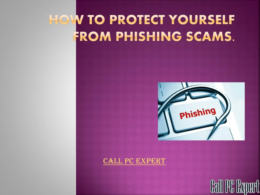 how to protect yourself from phishing scams