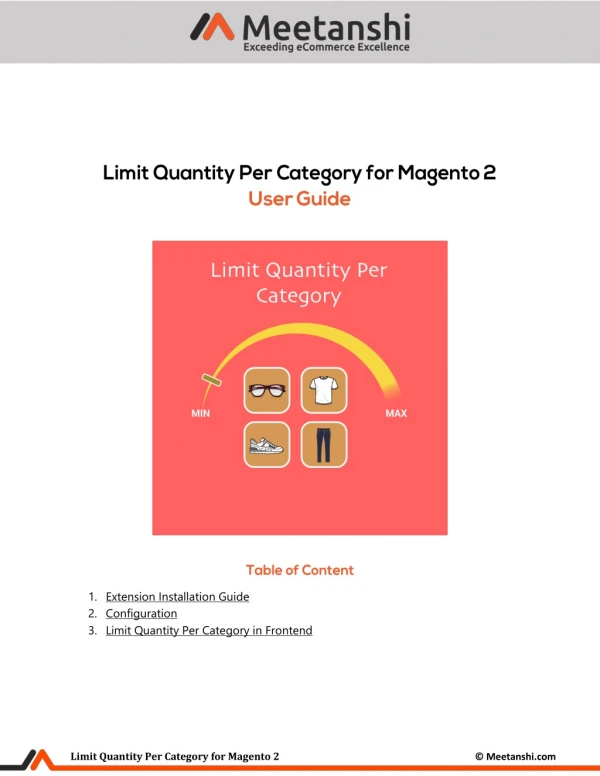 Magento 2 Limit Quantity Per Category