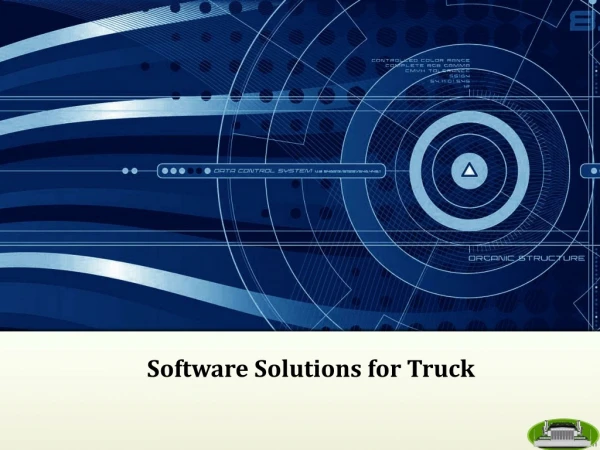 "Software Solutions for Truck "