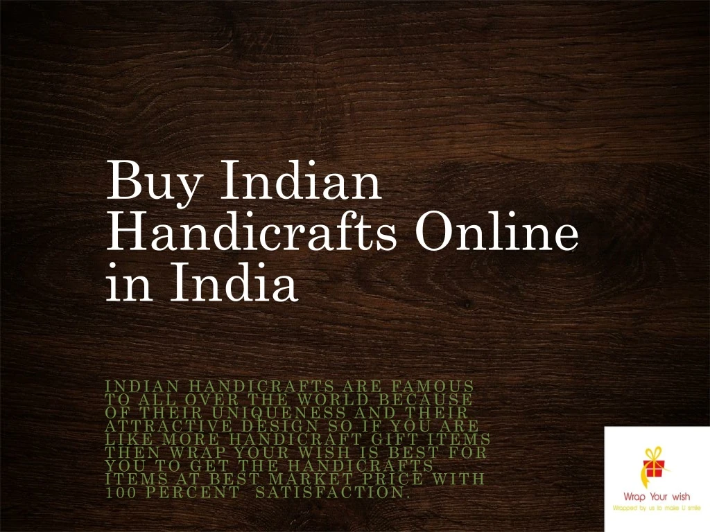 buy indian handicrafts online in india