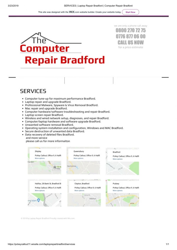 Laptop repair bradford